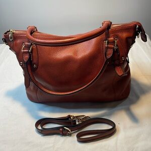 Kattee Large Red Crossbody Purse